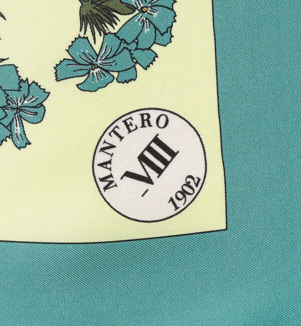 CABaN「MANTERO 1902 BEL VEDERE GARDEN シルクスカーフ」|マフラー|