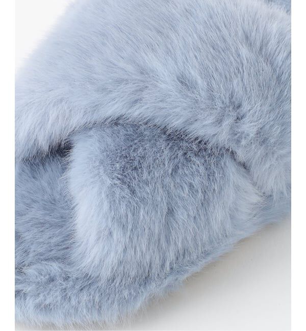 journal standard Furniture「《予約》SLIPPER FUR　フェイクファー スリッパ」|ルームシューズ|
