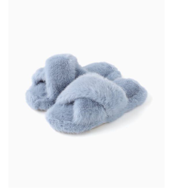 journal standard Furniture「《予約》SLIPPER FUR　フェイクファー スリッパ」|ルームシューズ|