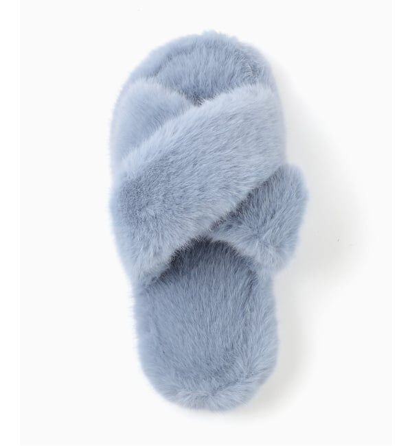 journal standard Furniture「《予約》SLIPPER FUR　フェイクファー スリッパ」|ルームシューズ|