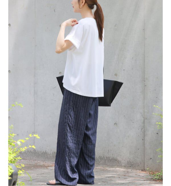 JOURNAL STANDARD relume「《追加》オーガニックコットン汗染み防止2WAY TEE」|Tシャツ・カットソー|