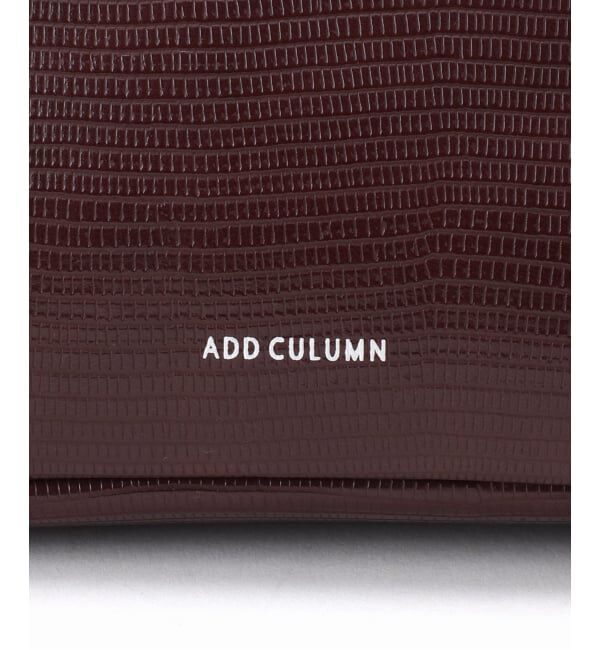 Spick and Span「ADD CULUMN / アドカラム FIGRE BOSTON S LIZARD」|ボストンバッグ|