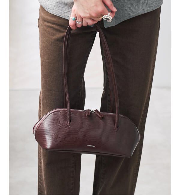 Spick and Span「ADD CULUMN / アドカラム FIGRE BOSTON S LIZARD」|ボストンバッグ|