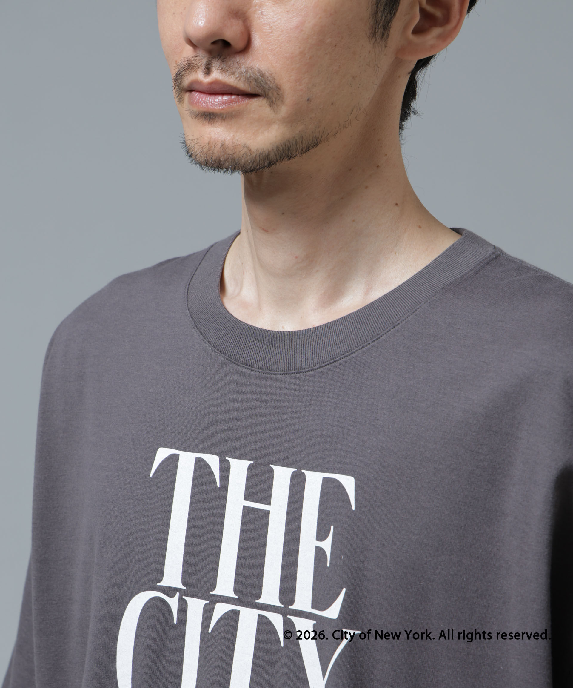 NANO universe「GOOD ROCK SPEED&times;Anti Soaked(R) 汗染み防止 NYC Tシャツ」|Tシャツ・カットソー|