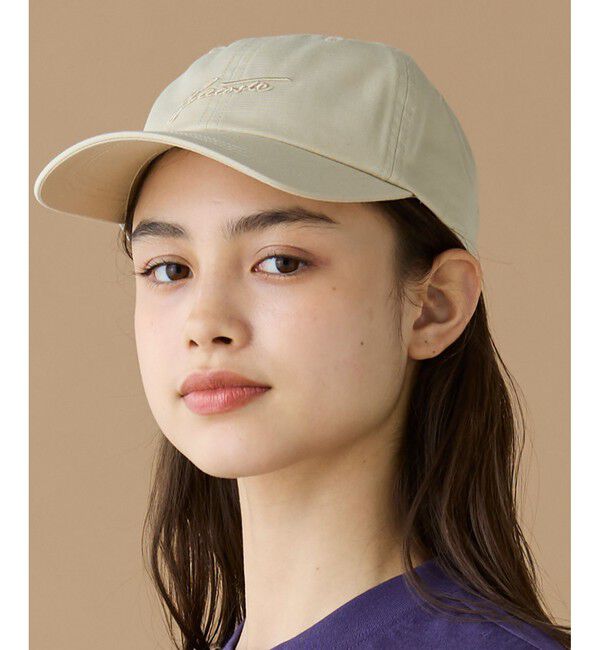 LACOSTE「トーン・オン・トーン6パネルキャップ」|キャップ・キャスケット|ベージュ