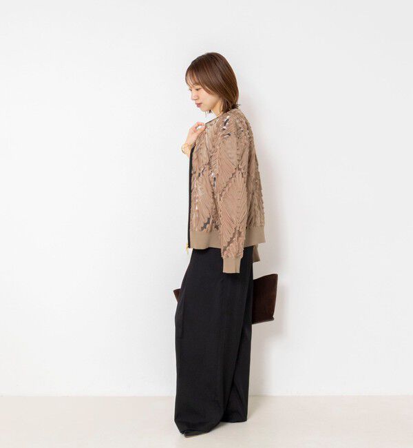 NOLLEY'S「【一部WEB限定サイズ】ウォッシャブルロビンソンツイルデザインパンツ」|その他|