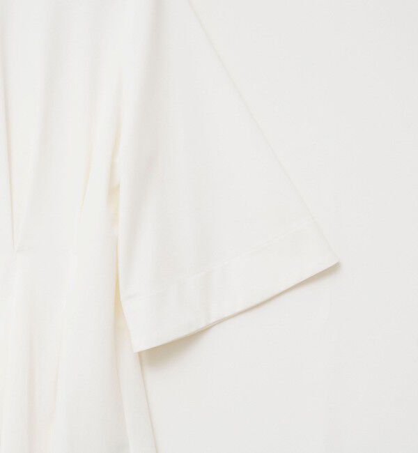 NOLLEY'S「《接触冷感/UVカット》ウォッシャブルハイスペックジャージペプラムプルオーバー」|Tシャツ・カットソー|