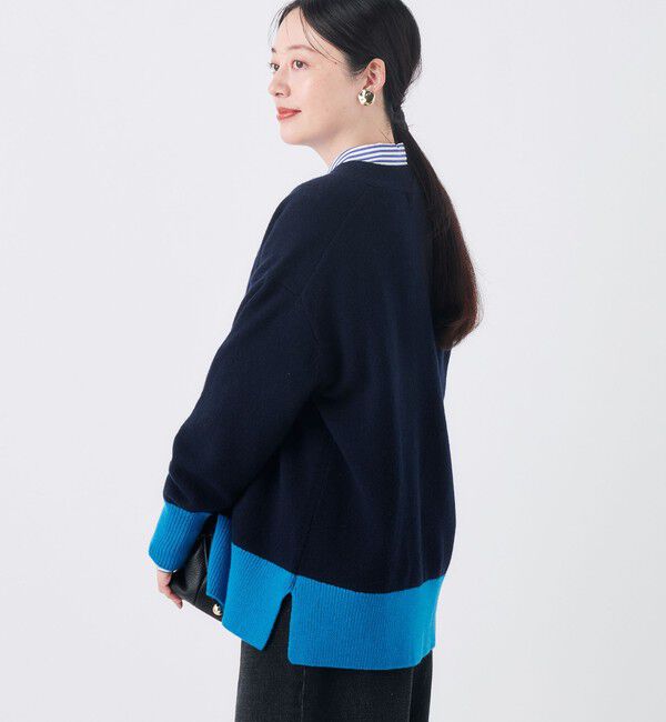 NOLLEY'S「【WEB＆一部店舗限定カラーあり】MUSICゆったりVネックカーディガン」|カーディガン|