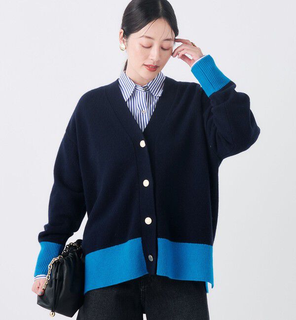 NOLLEY'S「【WEB＆一部店舗限定カラーあり】MUSICゆったりVネックカーディガン」|カーディガン|