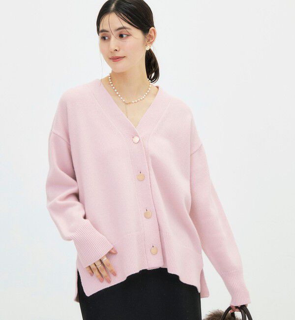 NOLLEY'S「【WEB＆一部店舗限定カラーあり】MUSICゆったりVネックカーディガン」|カーディガン|