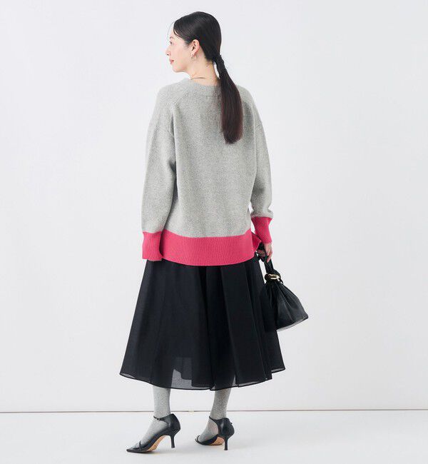 NOLLEY'S「【WEB＆一部店舗限定カラーあり】MUSICゆったりVネックカーディガン」|カーディガン|