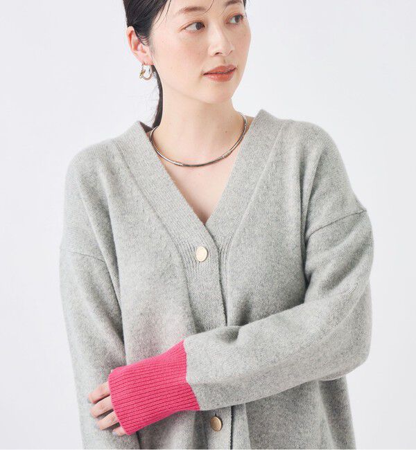 NOLLEY'S「【WEB＆一部店舗限定カラーあり】MUSICゆったりVネックカーディガン」|カーディガン|
