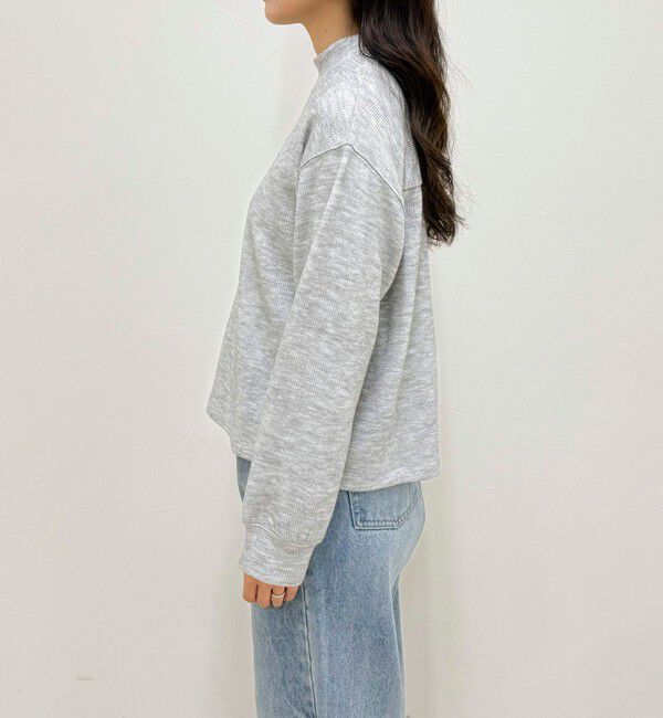 fredy emue「ニットソークロップドプルオーバー」|Tシャツ・カットソー|