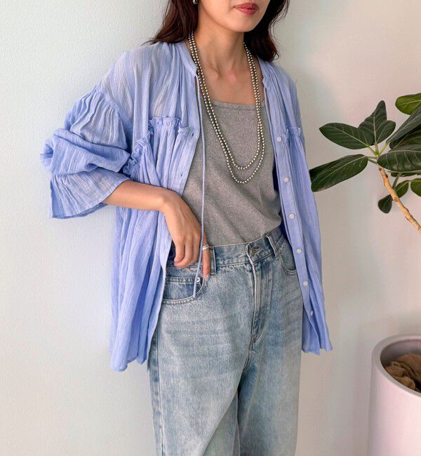 fredy emue「【人気の為、再販売！】パール/メタルマルチロングネックレス」|ネックレス|