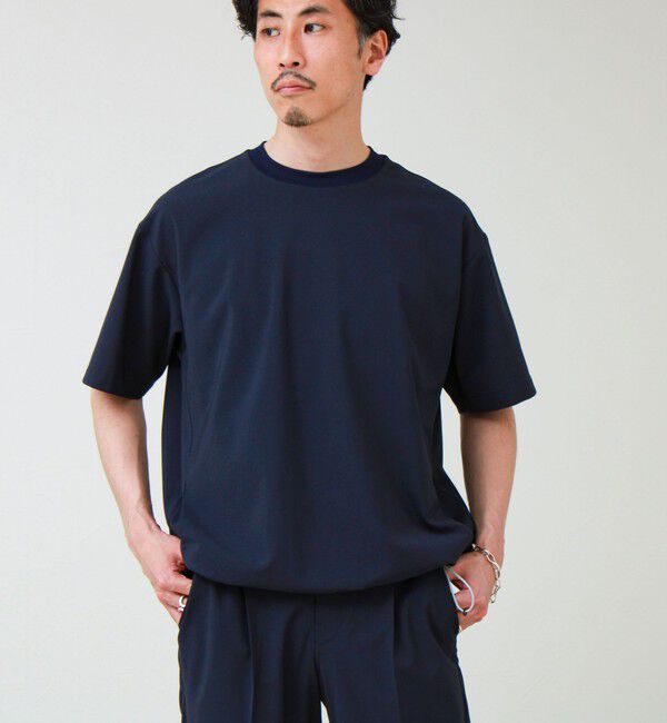 GLOSTER「【COOLMAX/セットアップ着用可能】ポリトロプルオーバーTシャツ」|Tシャツ・カットソー|