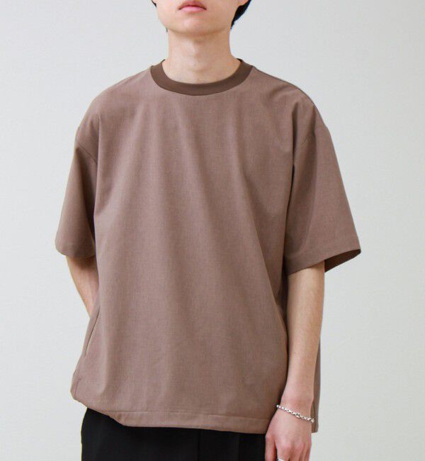 GLOSTER「【COOLMAX/セットアップ着用可能】ポリトロプルオーバーTシャツ」|Tシャツ・カットソー|
