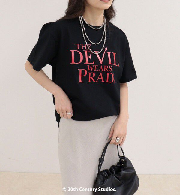 fredy emue「【GOOD ROCK SPEED/グッドロックスピード】The DEVIL wears PRADA半袖Tシャツ 2」|Tシャツ・カットソー|