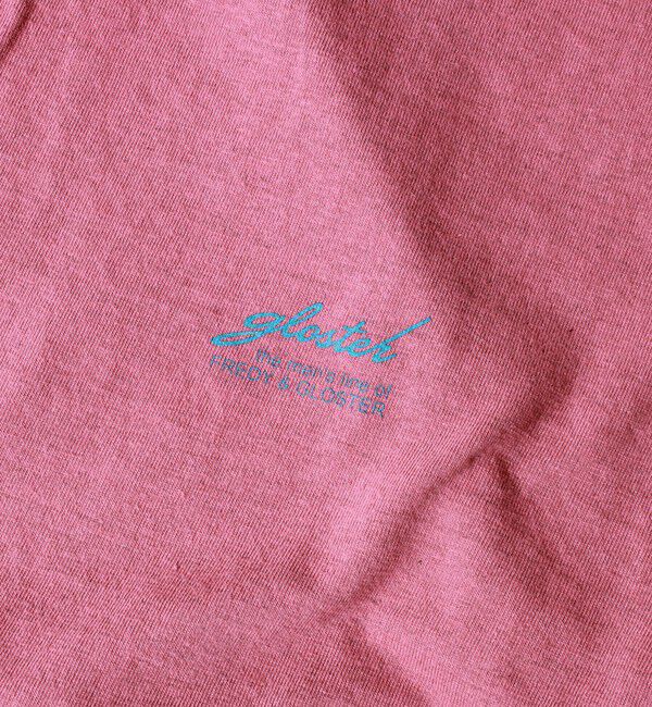 GLOSTER「【SCREEN STARS/スクリーンスターズ】杢ボディ染め 配色ロゴ クルーネックカラーＴシャツ」|Tシャツ・カットソー|