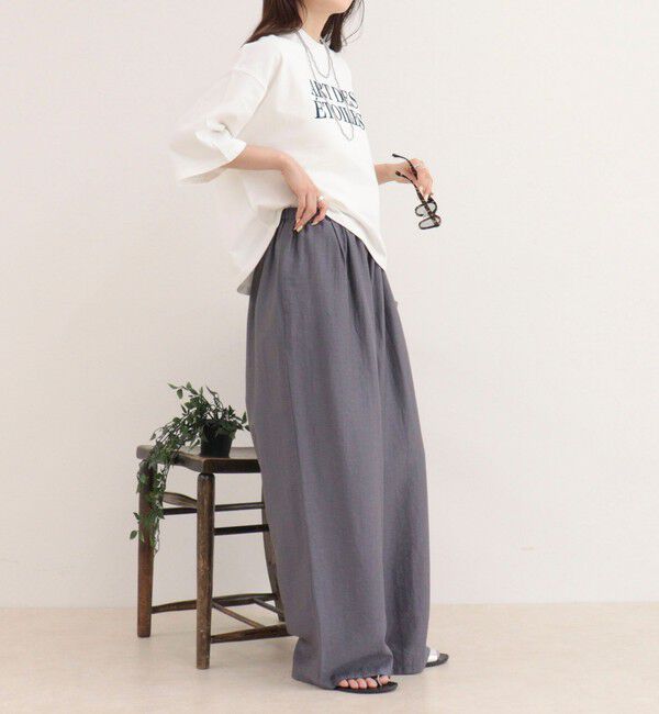 fredy emue「フロッキーロゴ5分袖Tシャツ」|Tシャツ・カットソー|