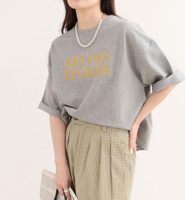 fredy emue「フロッキーロゴ5分袖Tシャツ」|Tシャツ・カットソー|
