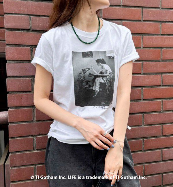 fredy emue「【haru &times; GOOD ROCK SPEED】PhotoコンパクトTシャツ」|Tシャツ・カットソー|