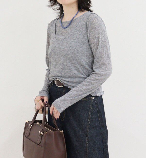 fredy emue「レイヤードタンクセットロンTシャツ」|Tシャツ・カットソー|