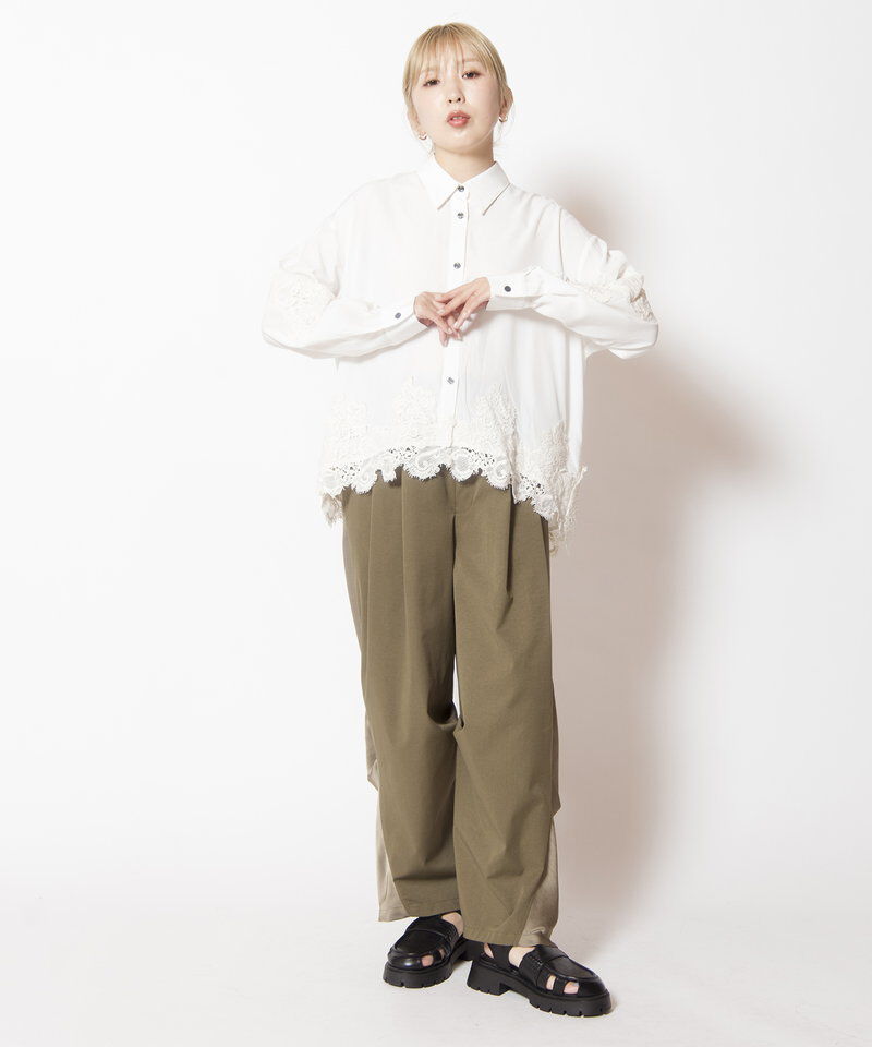  「タックカーブパンツ」|その他|