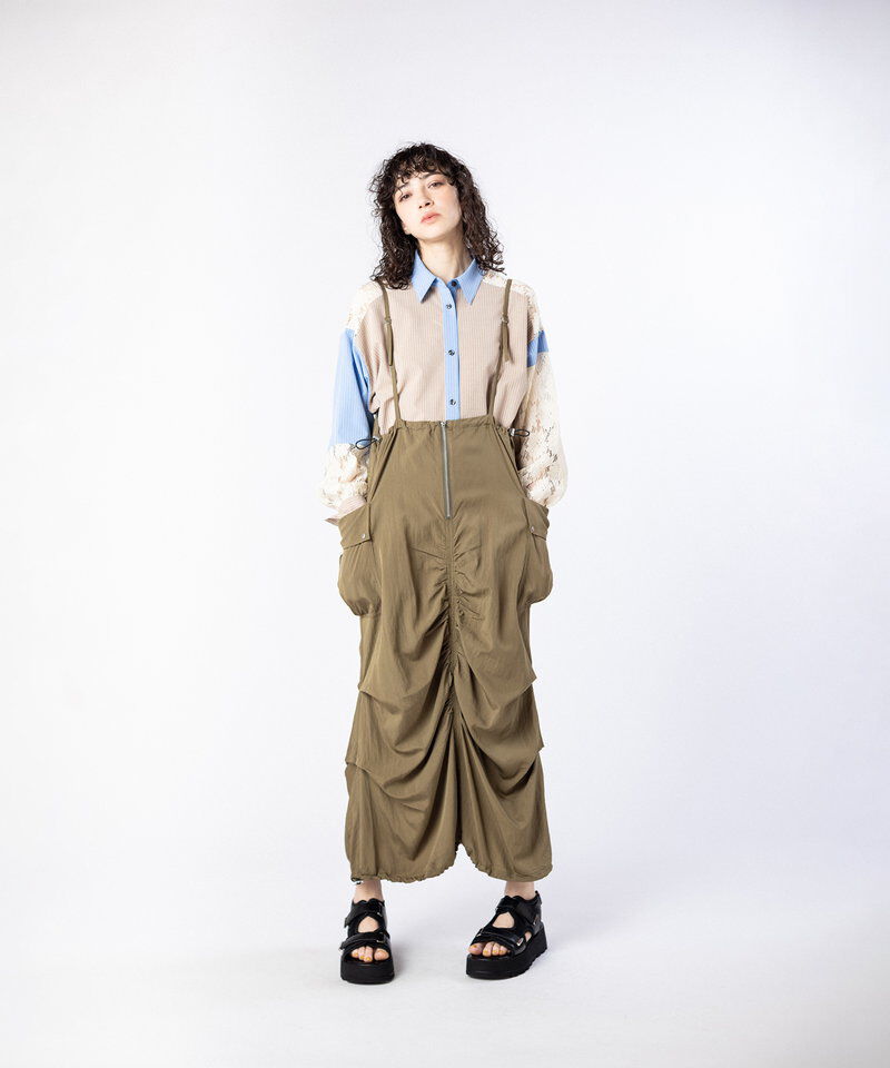  「2WAYギャザーワンピース」|ワンピース|