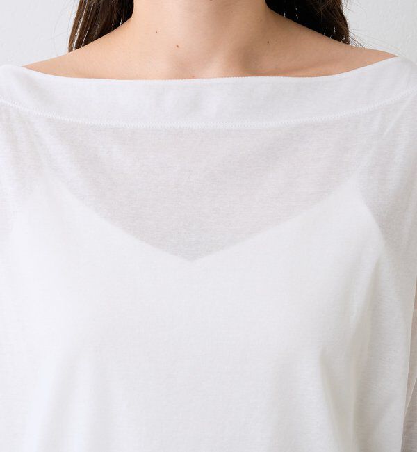  「【接触冷感/汗じみ防止】シアードルマンカットソー」|Tシャツ・カットソー|