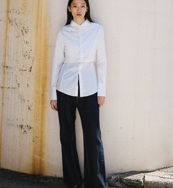  「【2026AW Debut】【UNFORM】レイヤードセットシャツ」|シャツ・ブラウス|