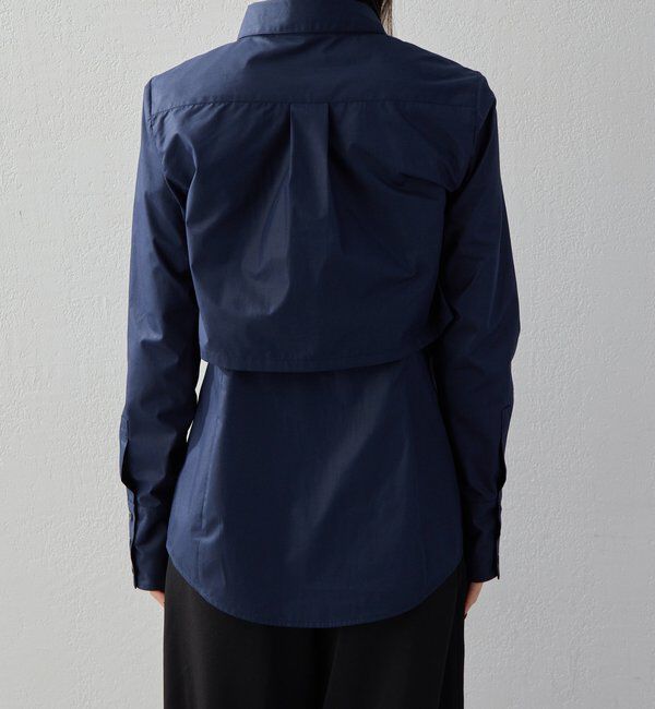  「【2026AW Debut】【UNFORM】レイヤードセットシャツ」|シャツ・ブラウス|