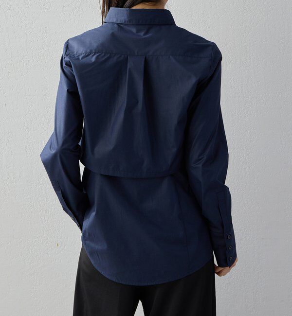  「【2026AW Debut】【UNFORM】レイヤードセットシャツ」|シャツ・ブラウス|