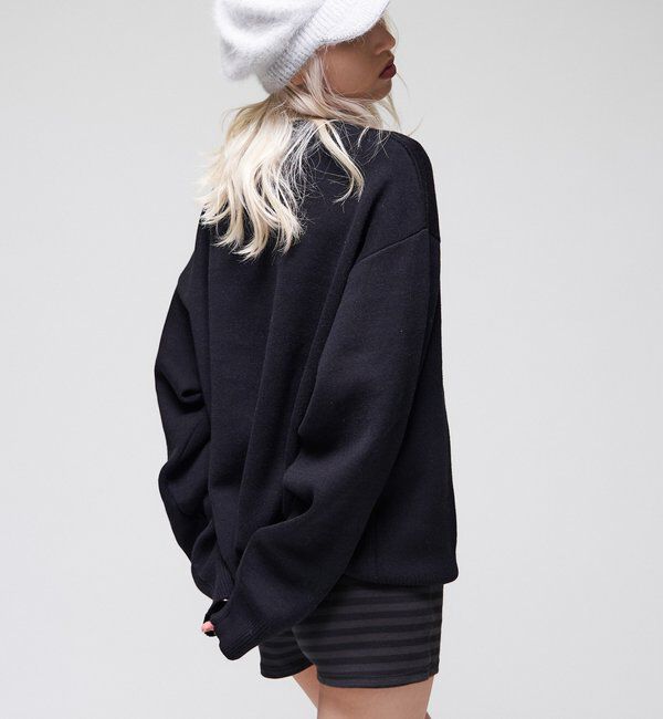  「【26AW LOOK掲載品番】【Sourcream】girlジャガードニット」|ニット・セーター|