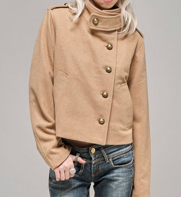  「【26AW LOOK掲載品番】スタンドネックアシメジャケット」|ブルゾン・スタジャン|