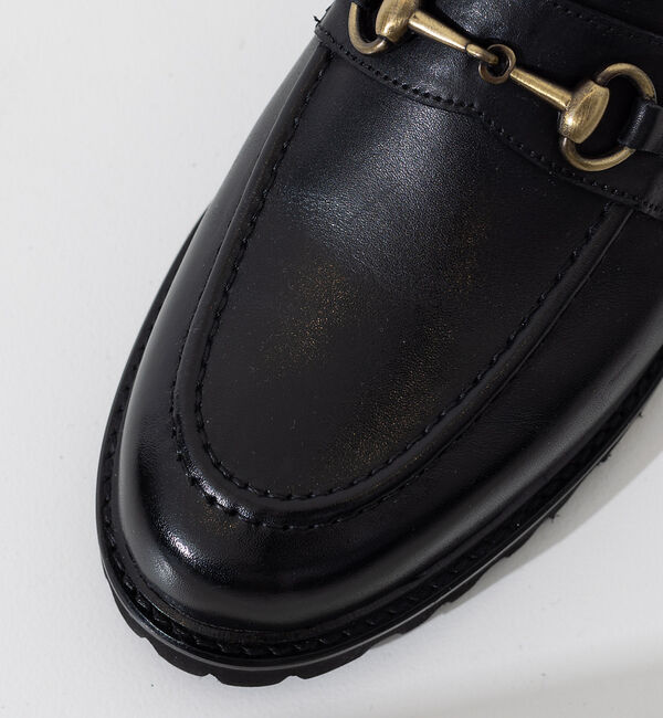 alfredoBANNISTER「【WEB限定】 軽量ソール使用 ビット ローファー/モカシン」|ローファー|