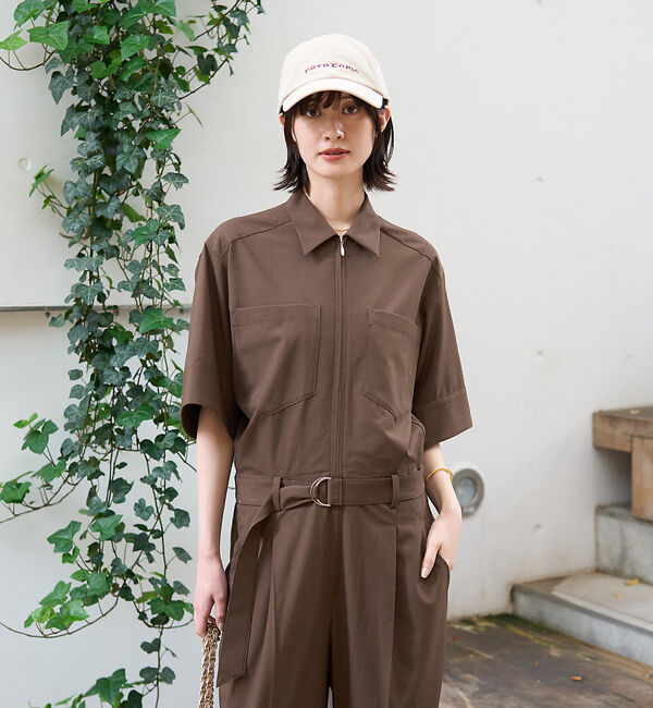 Rouge vif「半袖オールインワン」|オールインワン|