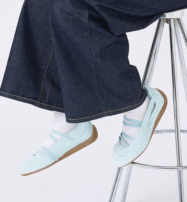 Rouge vif「【PUMA/プーマ 】スピードキャット バレエ メタリック スニーカー/スニーカ」|スニーカー|