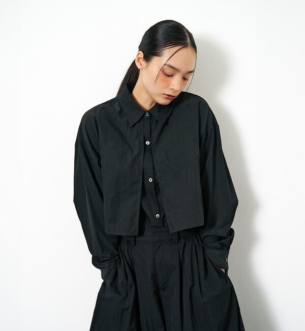 NOMINE「【ユニセックス】ロングヨーク オーバーサイズ シャツ」|シャツ・ブラウス|
