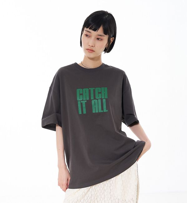NOMINE「ロゴプリント オーバーサイズ Tシャツ｜2タイプ」|Tシャツ・カットソー|