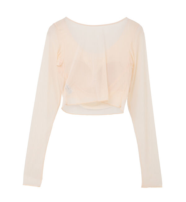 Liesse「【NICENICE MOMENT/ナイスナイスモーメント】MESH LAYERD SHELL」|Tシャツ・カットソー|