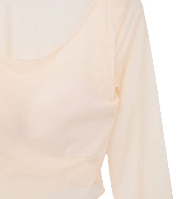 Liesse「【NICENICE MOMENT/ナイスナイスモーメント】MESH LAYERD SHELL」|Tシャツ・カットソー|