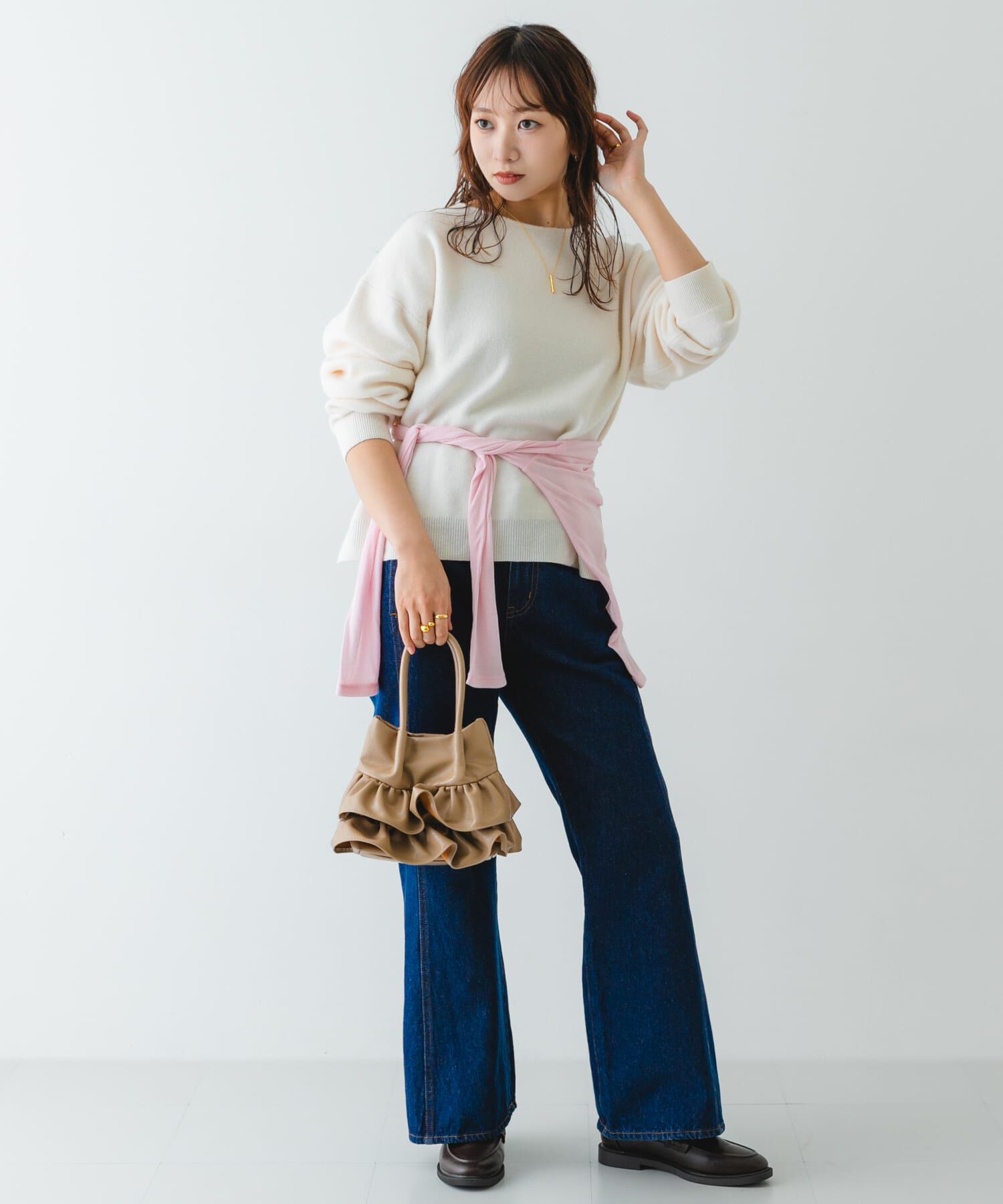 RODE SKO「フリルショルダーハンドバッグ」|ハンドバッグ|