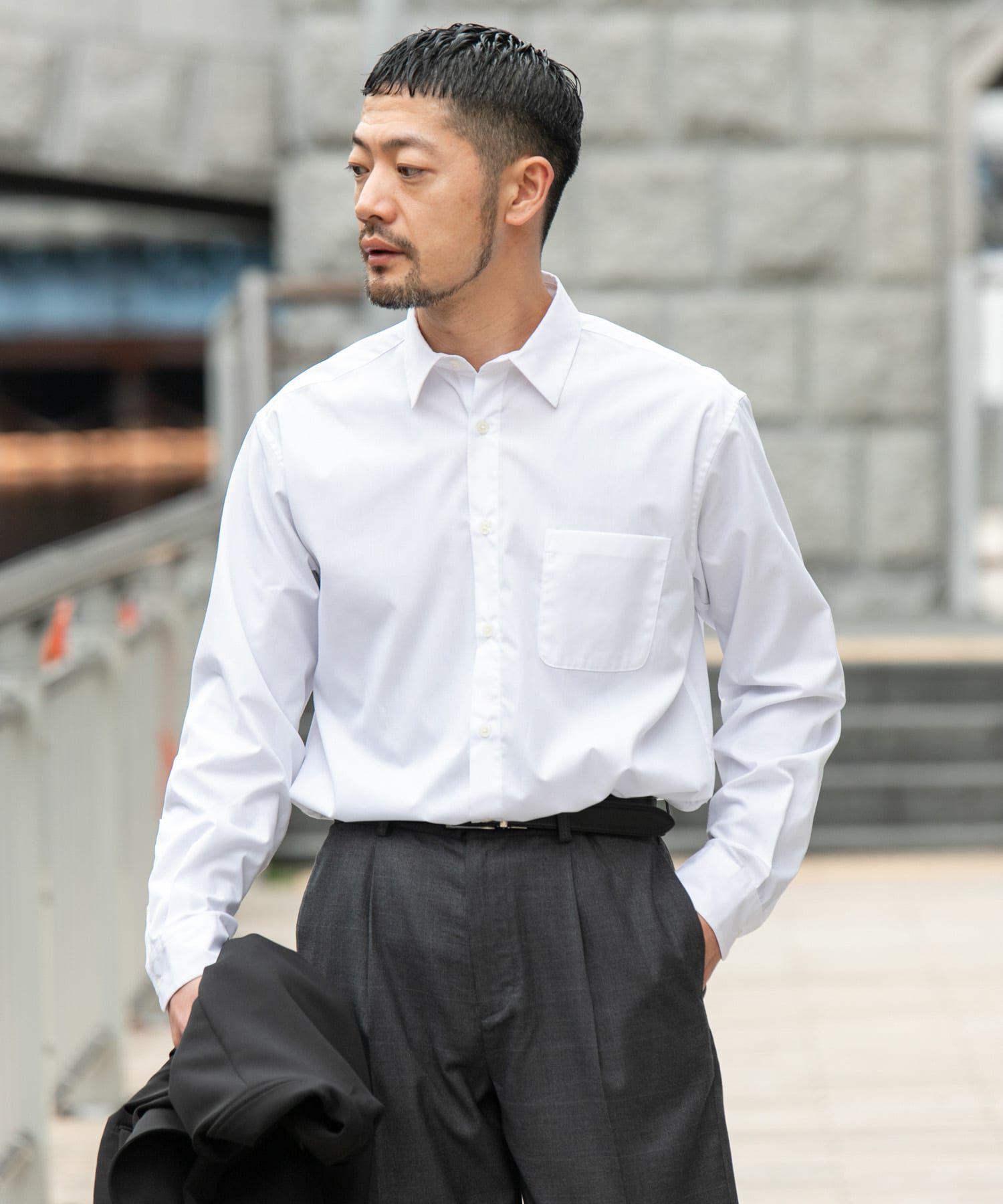 URBAN RESEARCH ROSSO「『防シワ/防臭』アーバンリラックスブロードシャツ」|シャツ・ブラウス|