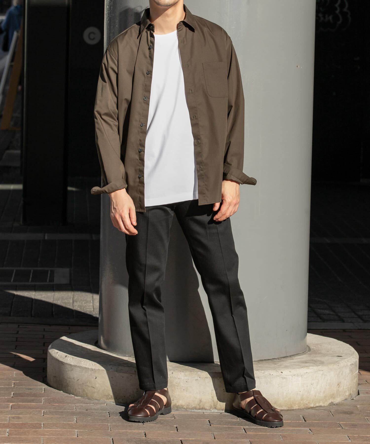 URBAN RESEARCH ROSSO「『防シワ/防臭』アーバンリラックスブロードシャツ」|シャツ・ブラウス|