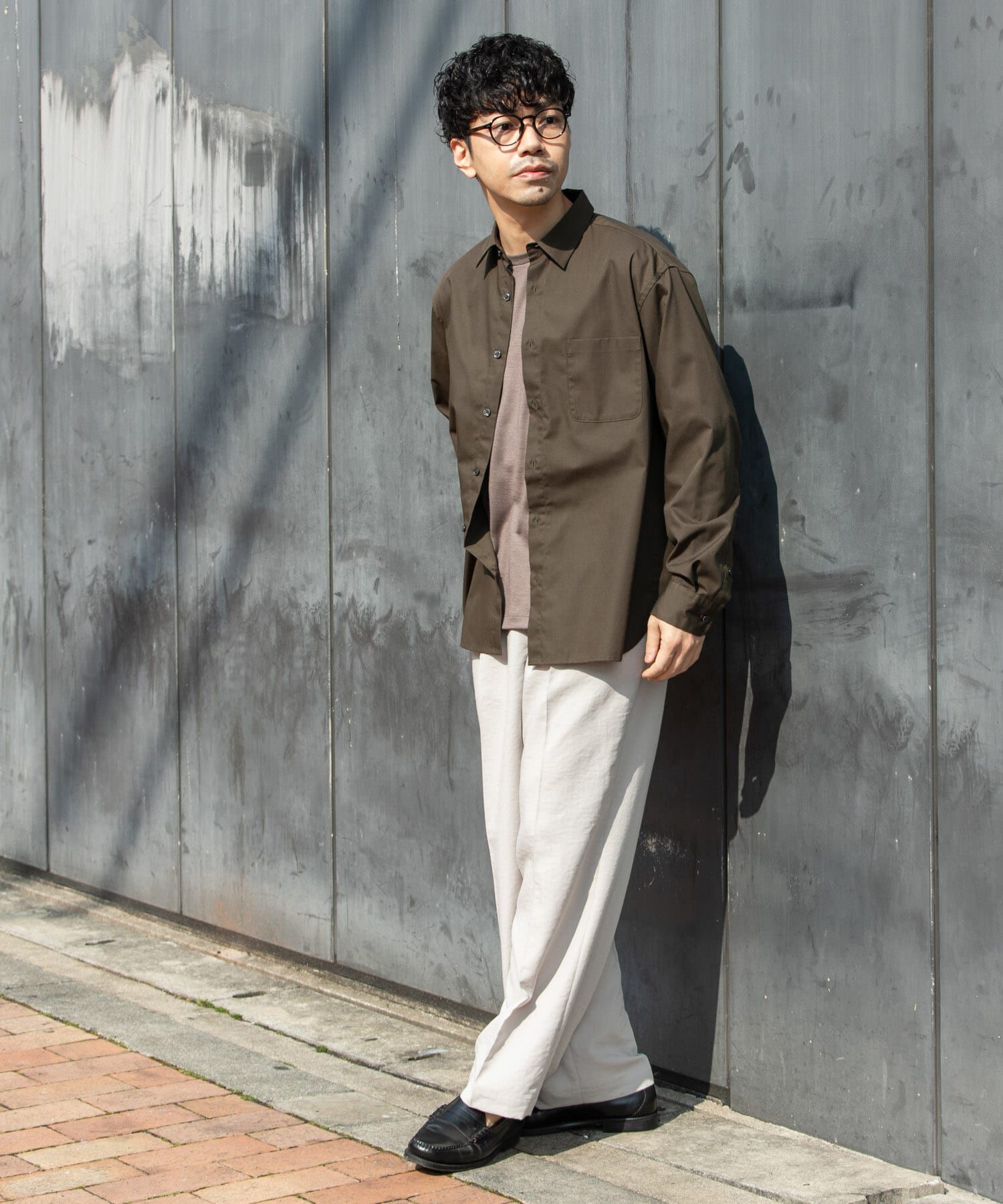 URBAN RESEARCH ROSSO「『防シワ/防臭』アーバンリラックスブロードシャツ」|シャツ・ブラウス|
