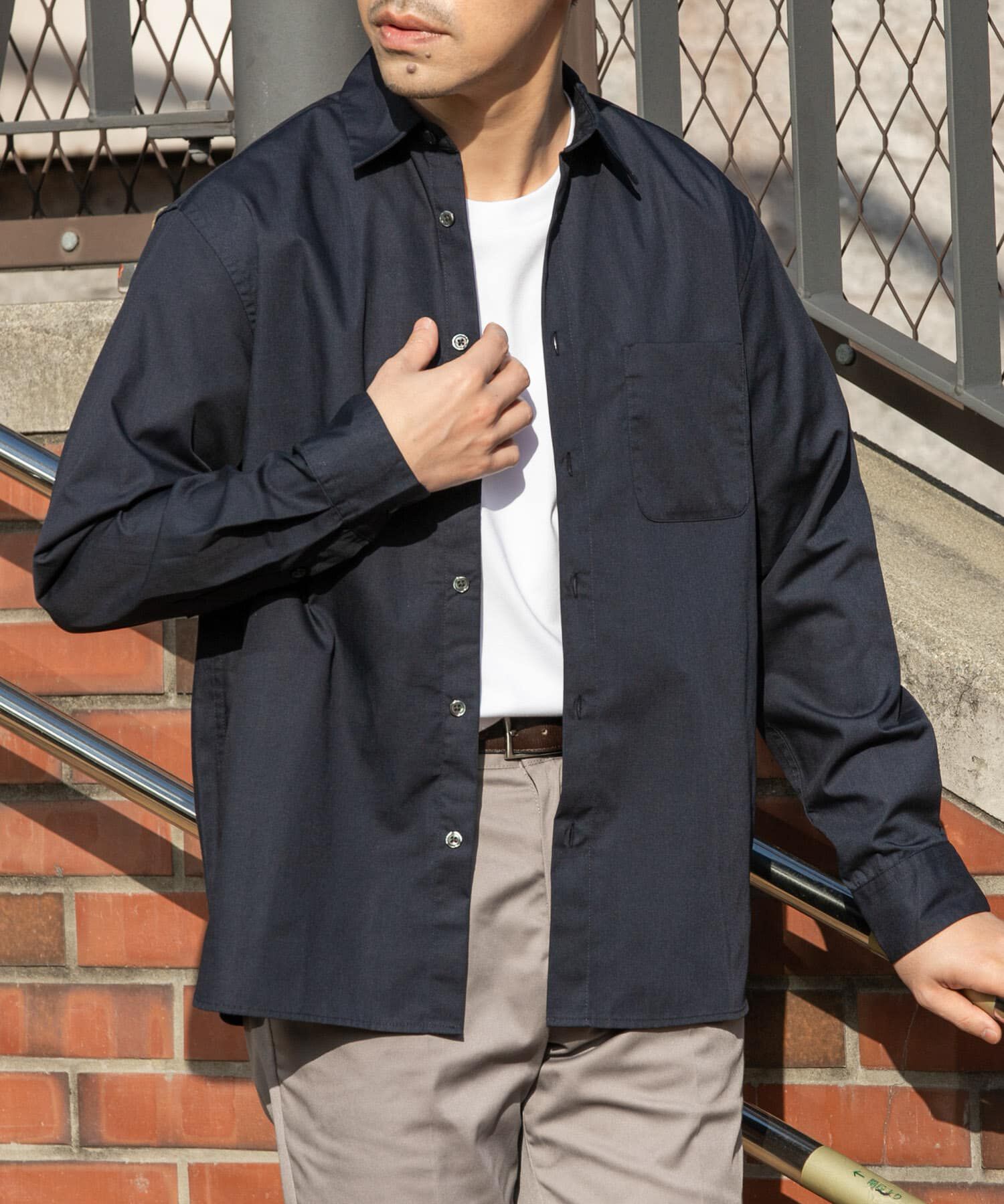 URBAN RESEARCH ROSSO「『防シワ/防臭』アーバンリラックスブロードシャツ」|シャツ・ブラウス|