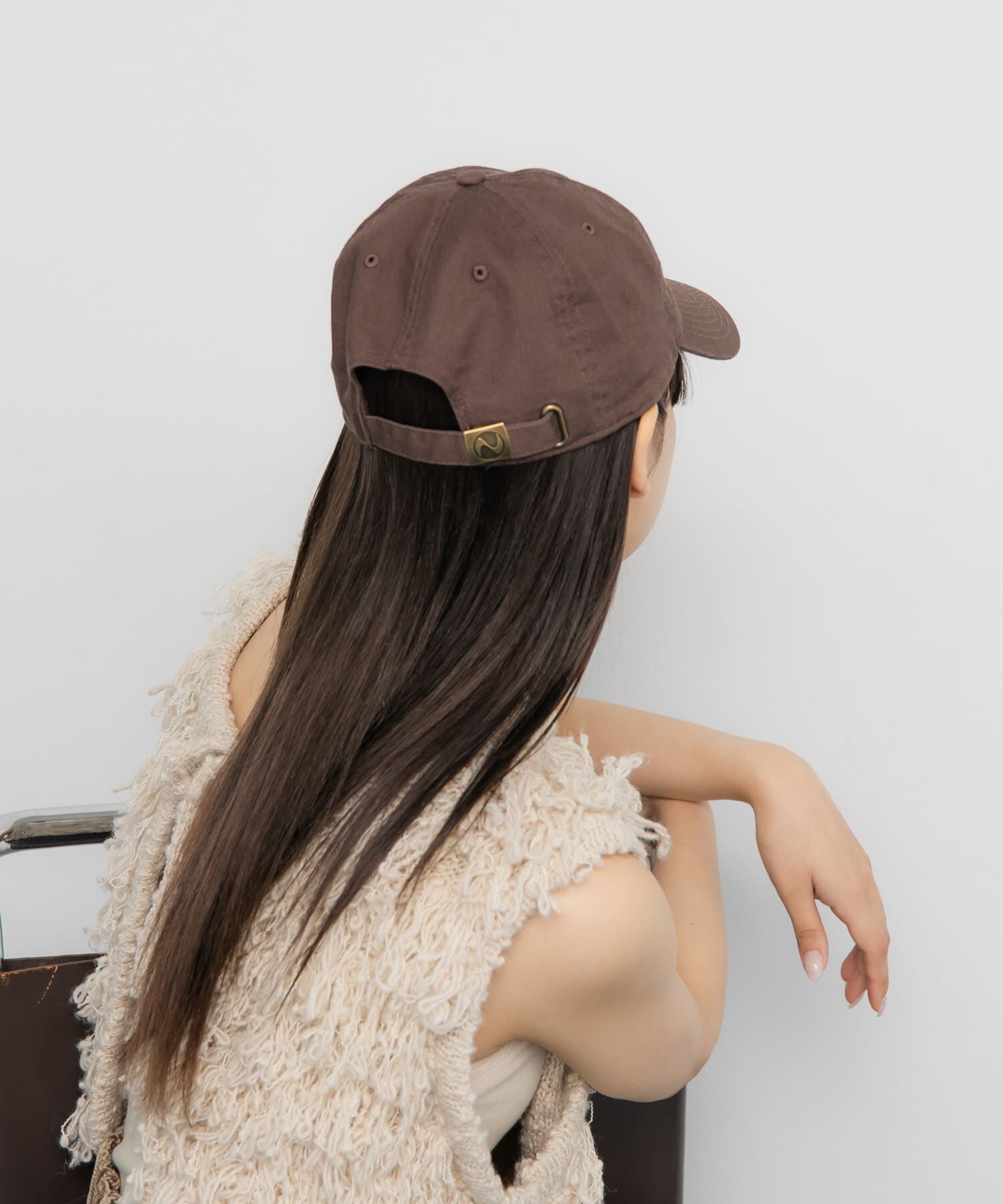  「カフェロゴエンブロイダリーCAP」|キャップ・キャスケット|
