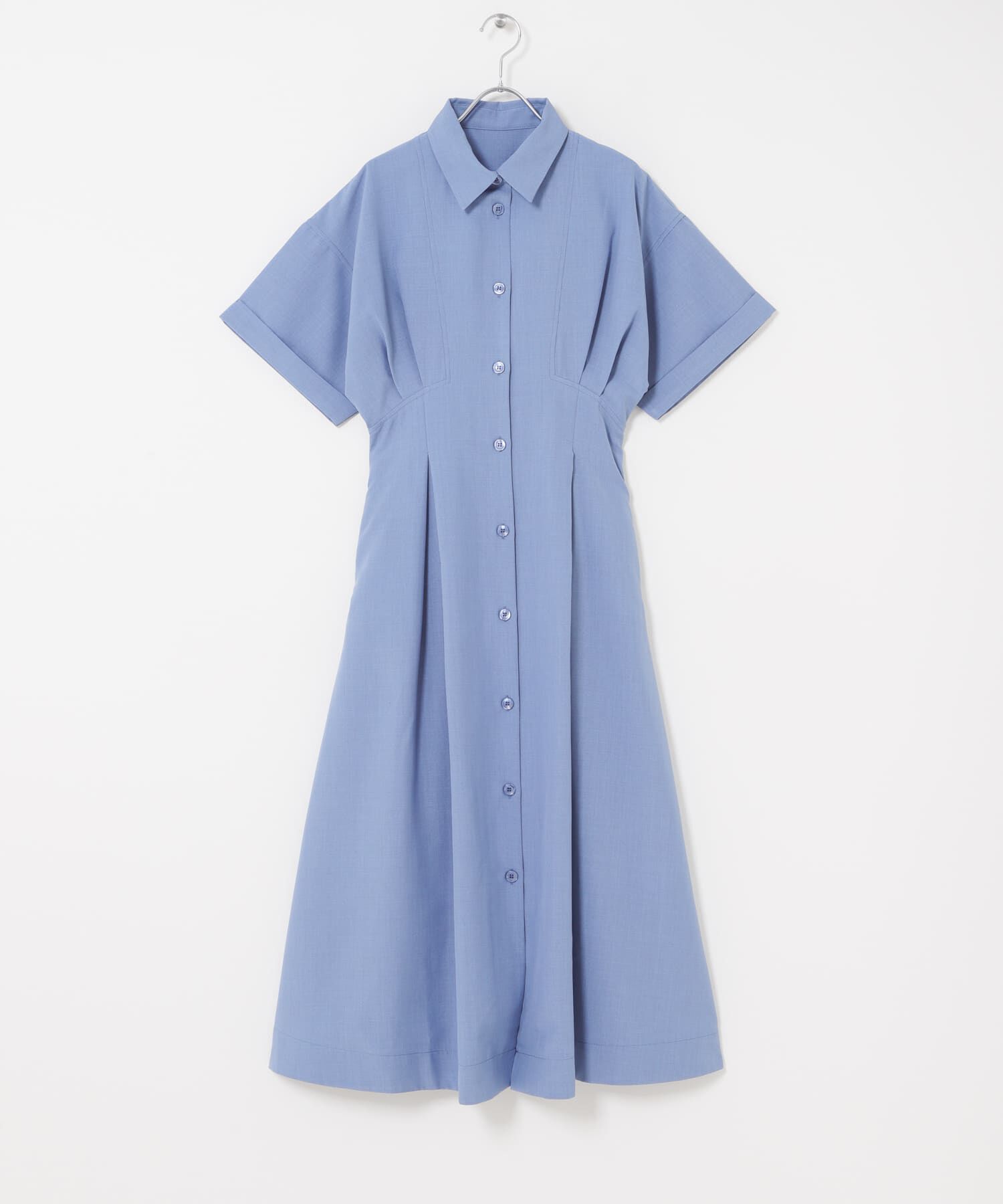 SENSE OF PLACE by URBAN RESEARCH「『UR TECH DRYLUXE』リネンライクワンピース」|ワンピース|