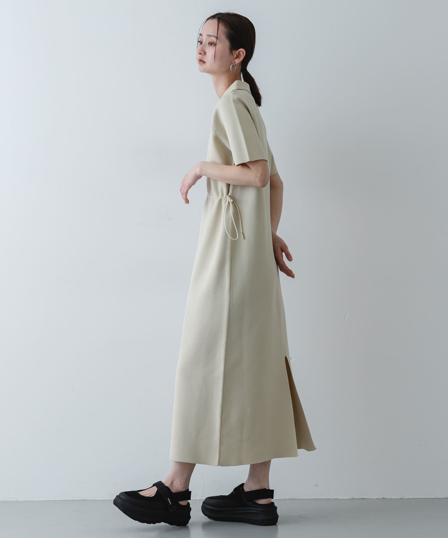 SENSE OF PLACE by URBAN RESEARCH「『洗濯可』フォルムニットワンピース」|ワンピース|
