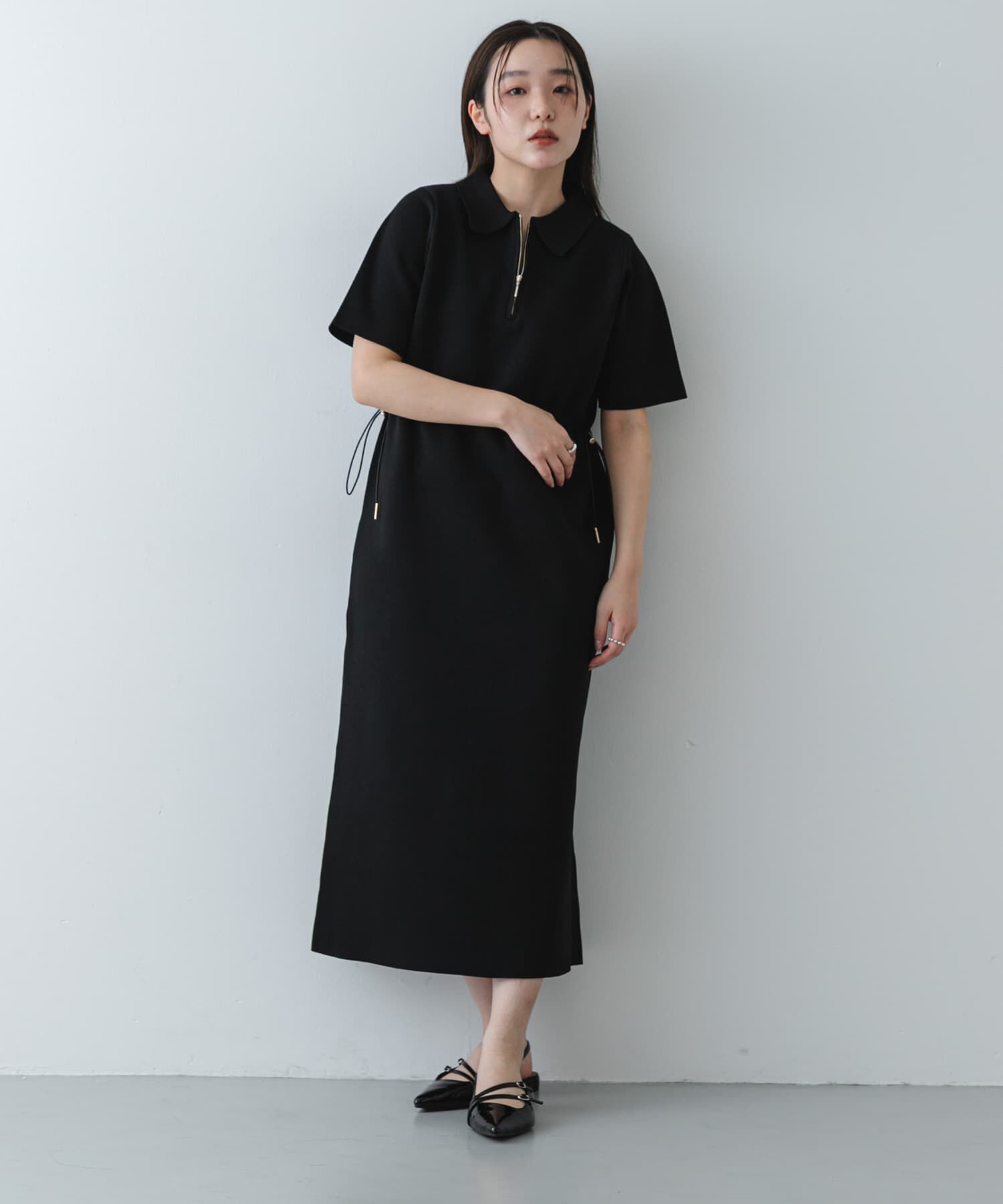 SENSE OF PLACE by URBAN RESEARCH「『洗濯可』フォルムニットワンピース」|ワンピース|